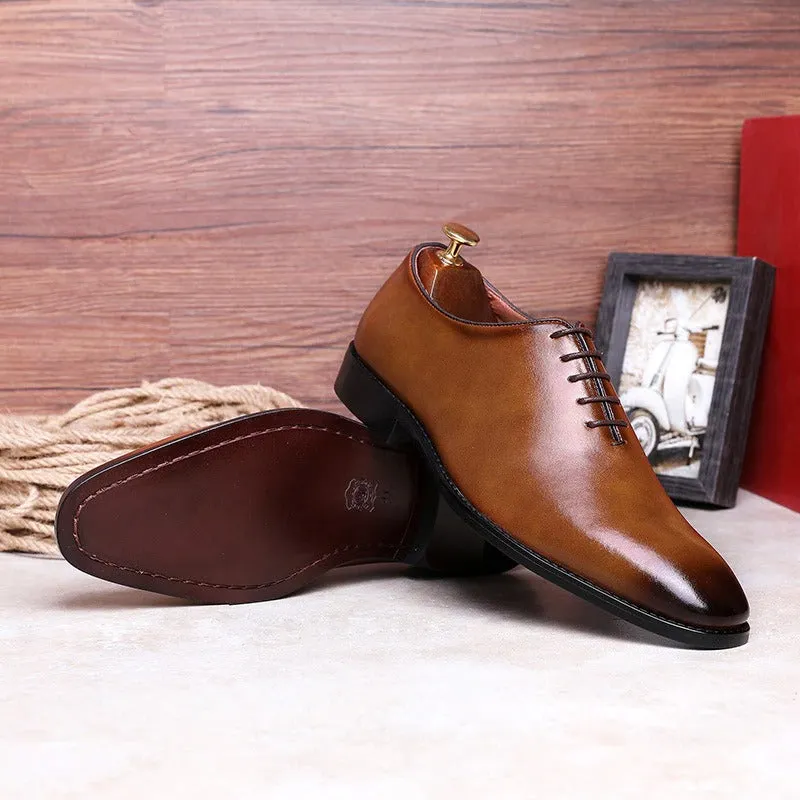 2022 New Full Grain Oxford Shiny Formal,Business,Party Wear Shoes For Men-JonasParamount