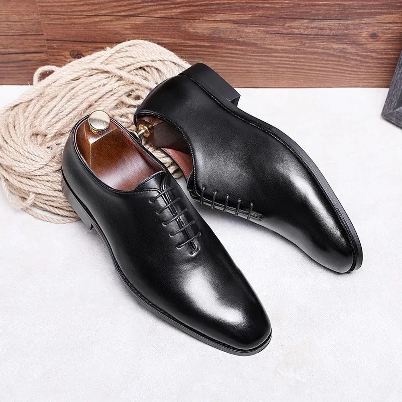 2022 New Full Grain Oxford Shiny Formal,Business,Party Wear Shoes For Men-JonasParamount