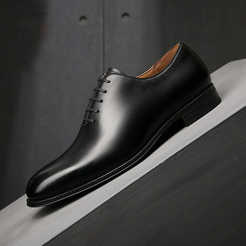 2022 New Full Grain Oxford Shiny Formal,Business,Party Wear Shoes For Men-JonasParamount