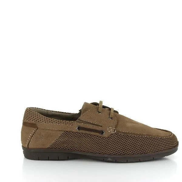 24 Hrs 9933 Tan Boat Shoes