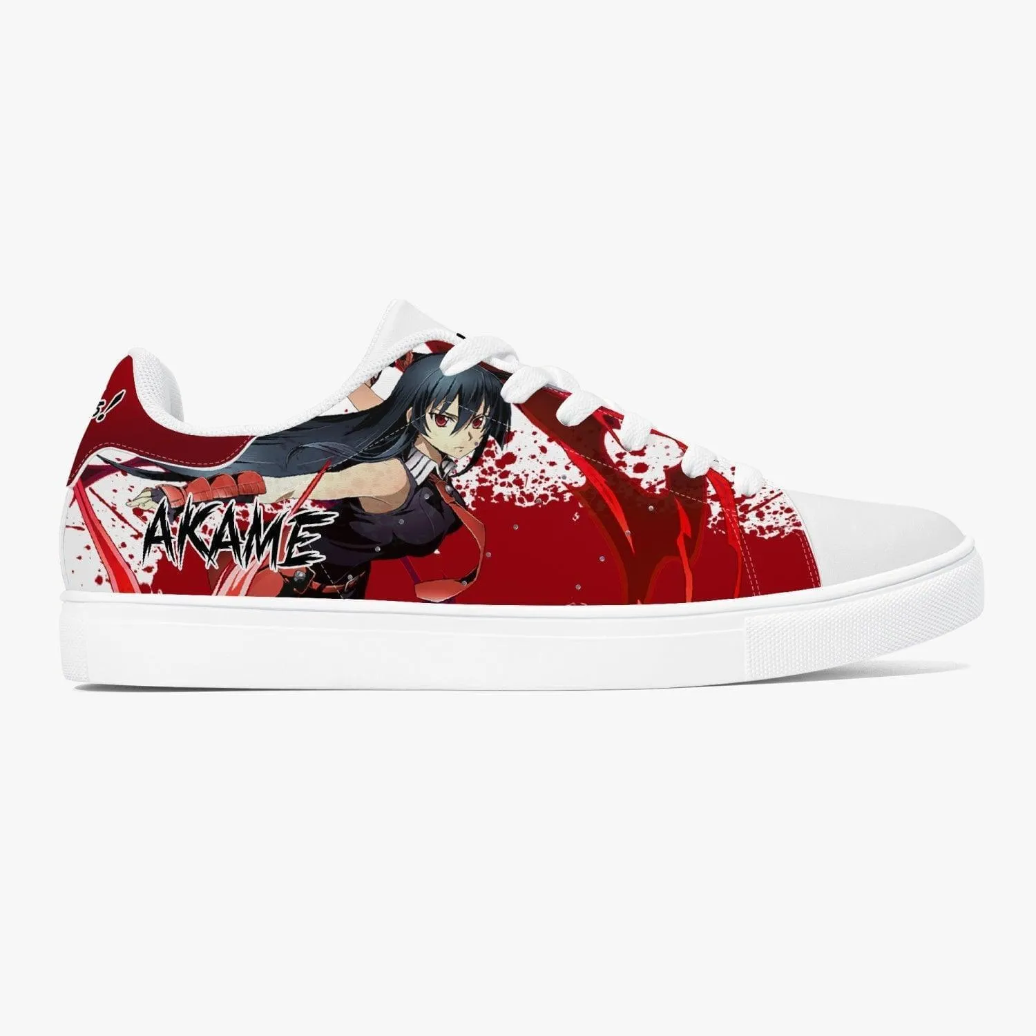 Akame Ga Kill Akame Skate Anime Shoes