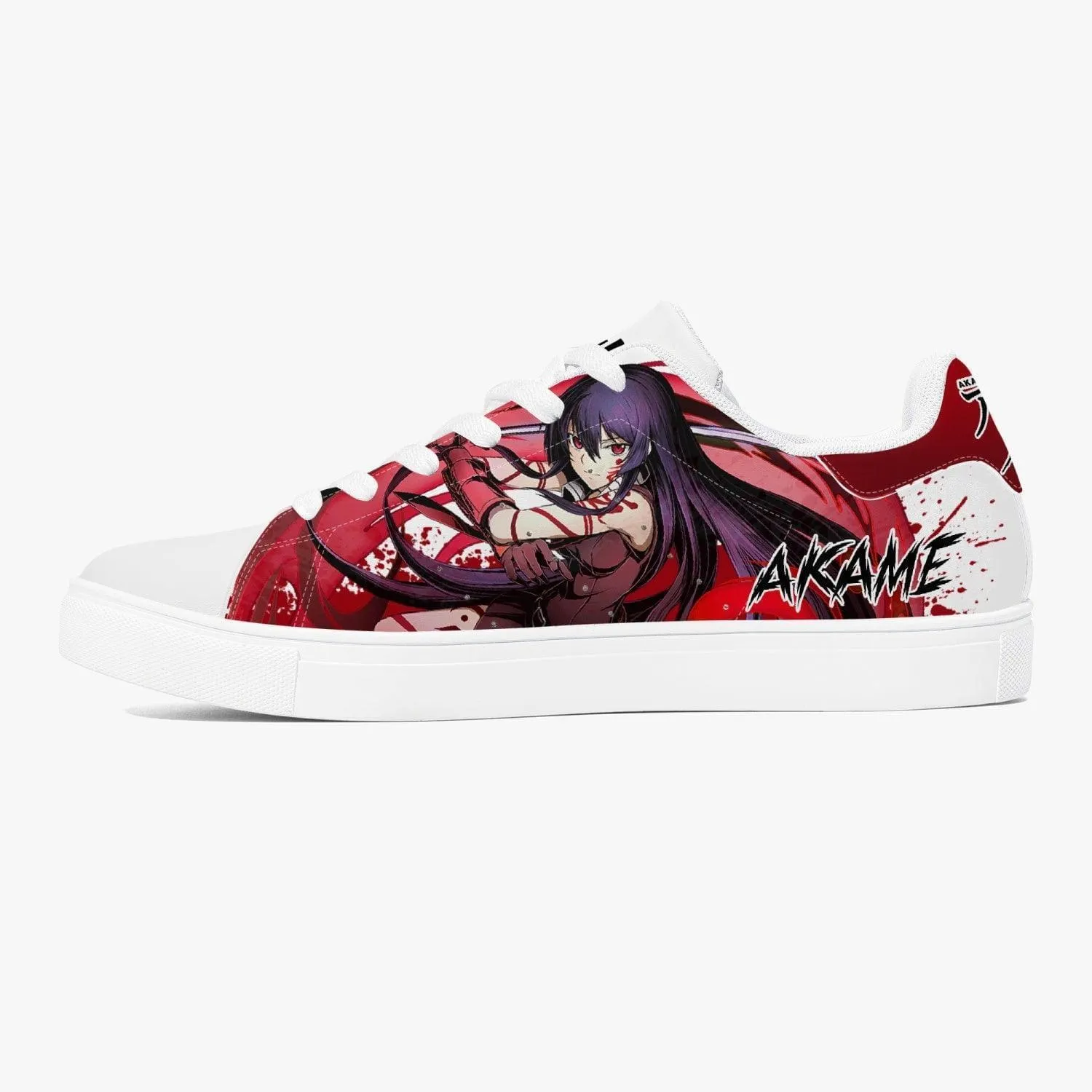 Akame Ga Kill Akame Skate Anime Shoes
