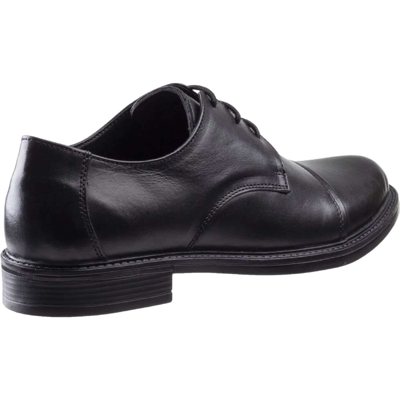 Amblers Bristol Black Mens Leather Shoes