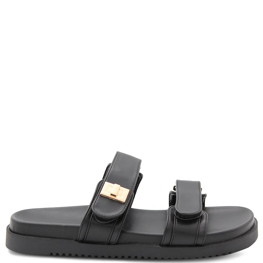 AMYLEE WOMENS FLAT SLIDE