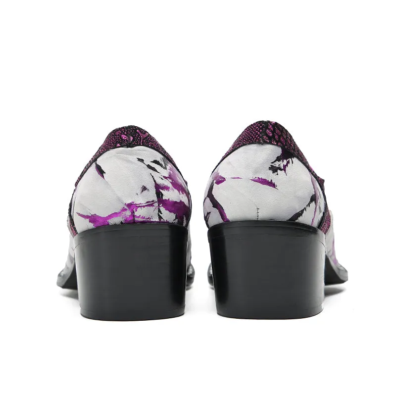 AOMISHOES™ Italy Party Euforia Metal Tip Shoes 9959