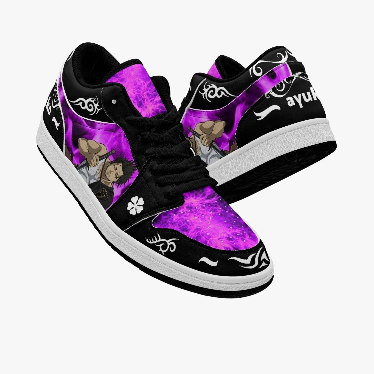 Black Clover Yami Sukehiro JD1 Low Anime Shoes