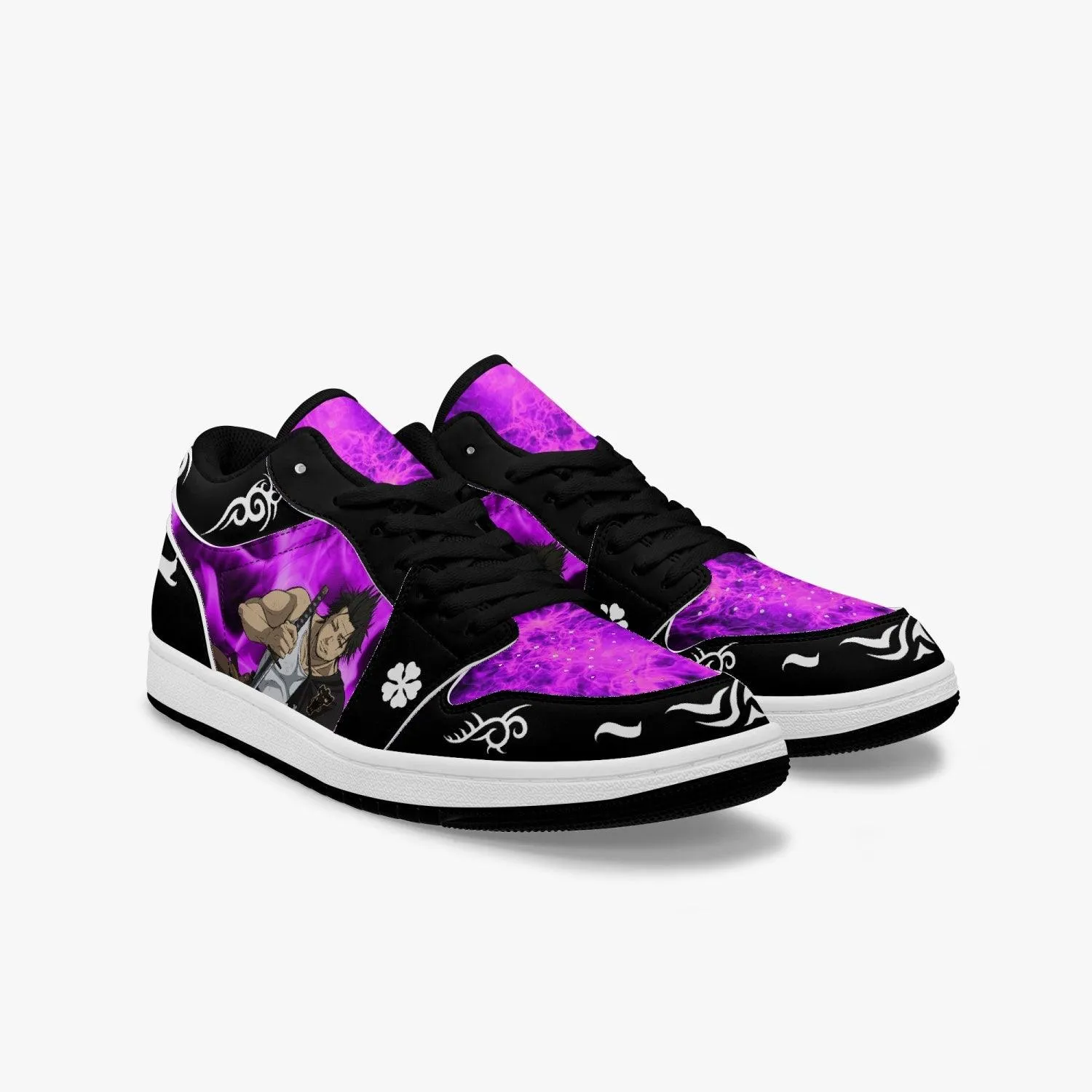 Black Clover Yami Sukehiro JD1 Low Anime Shoes