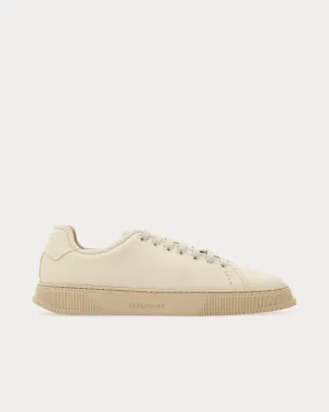 Calfskin Leather Mascarpone Low Top Sneakers