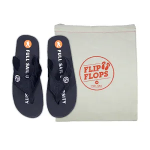 Children's Flip Flops - Black