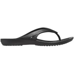 Crocs Womens Kadee II Flip Clog - Black