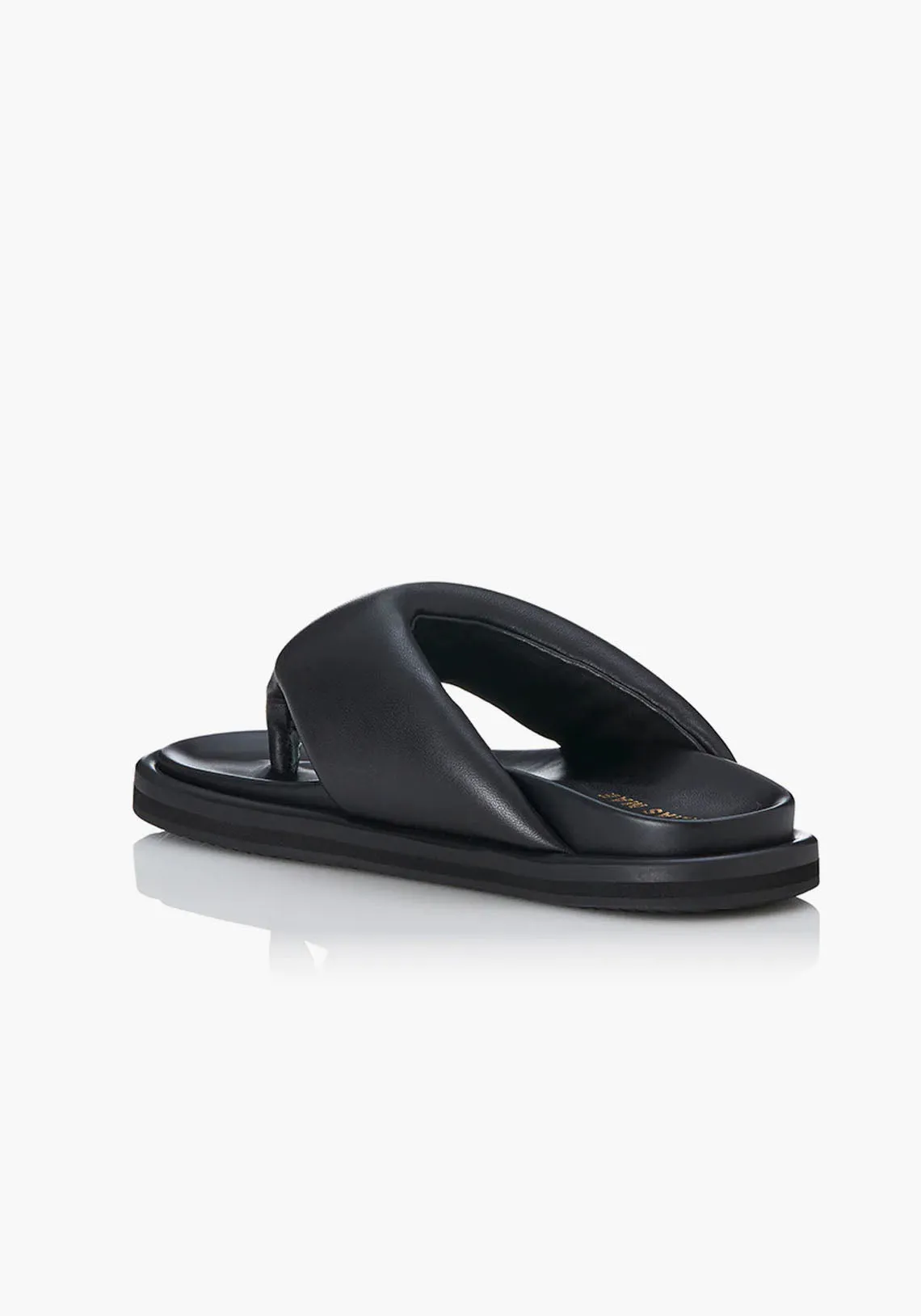 DALLAS THONG BLACK LEATHER