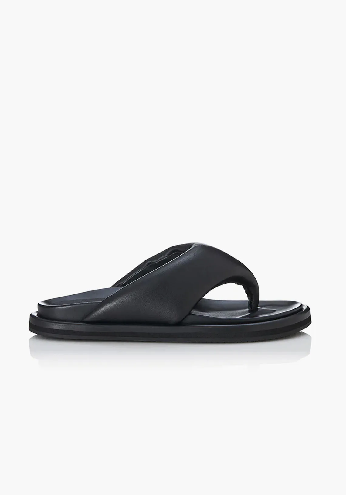 DALLAS THONG BLACK LEATHER