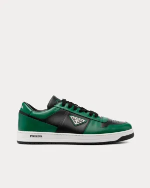 Downtown Leather Lime Green / Black Low Top Sneakers