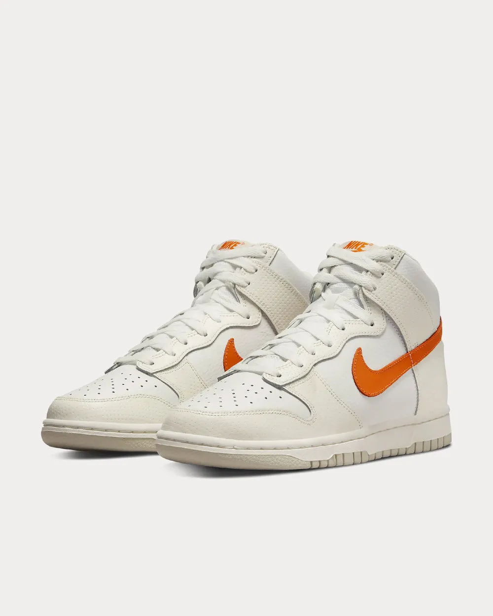 Dunk High Summit White / Light Bone / Sail / Magma Orange High Top Sneakers