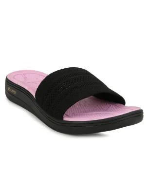 GC-SL-04L Black Women's Flip Flops