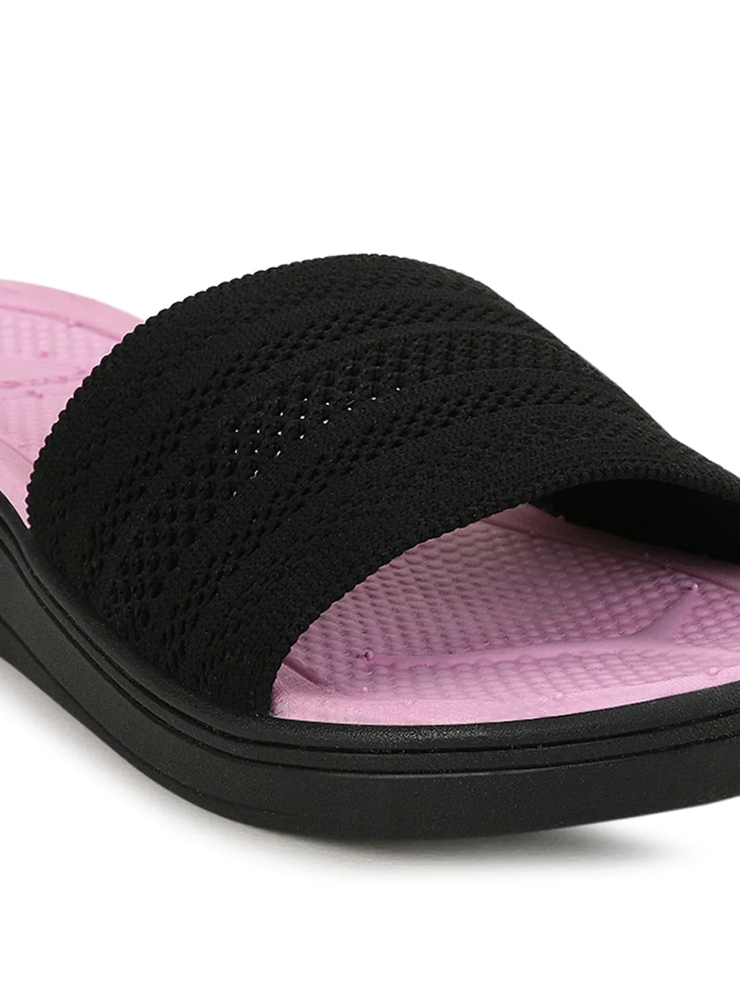 GC-SL-04L Black Women's Flip Flops