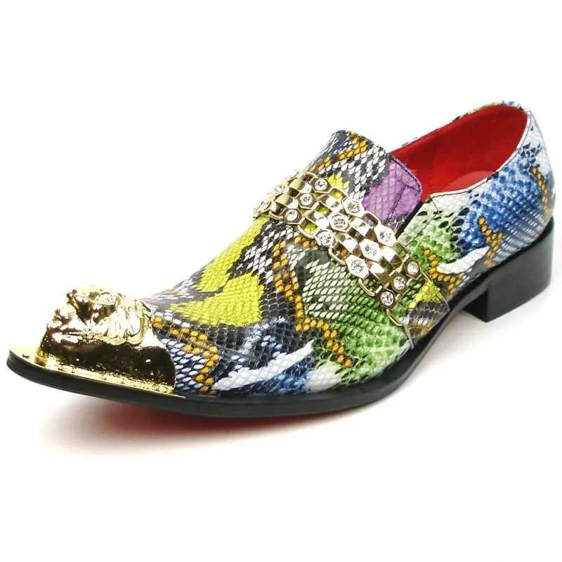 Italian Metal Tip Party Shoes #7019