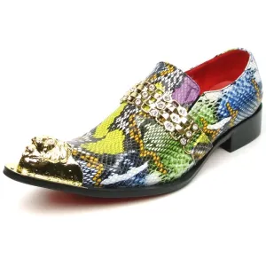 Italian Metal Tip Party Shoes #7019