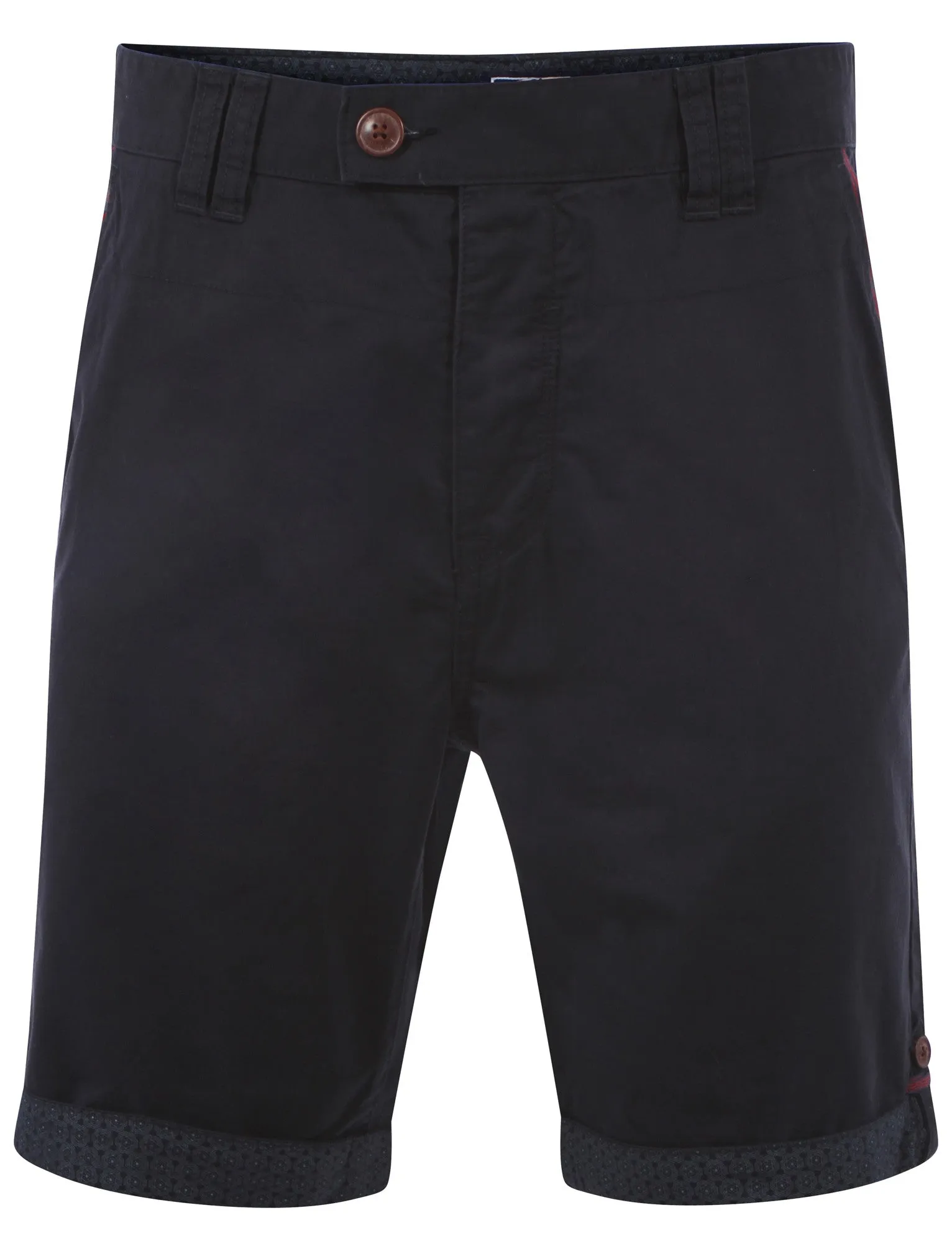 Le Shark Weller Navy Cotton Shorts