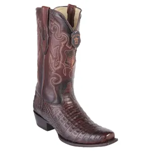 Los Altos Men's Caiman Belly Cowboy Boots 7-Toe