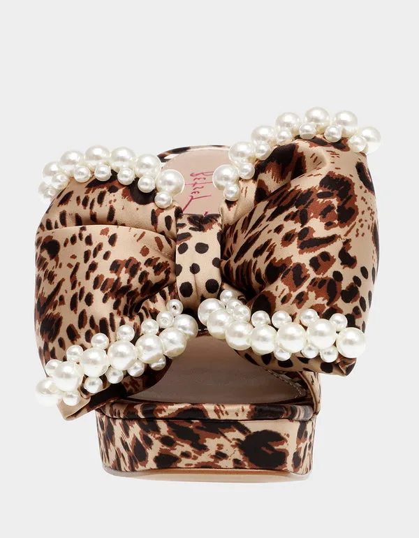 Maccie Leopard Platform Sandal