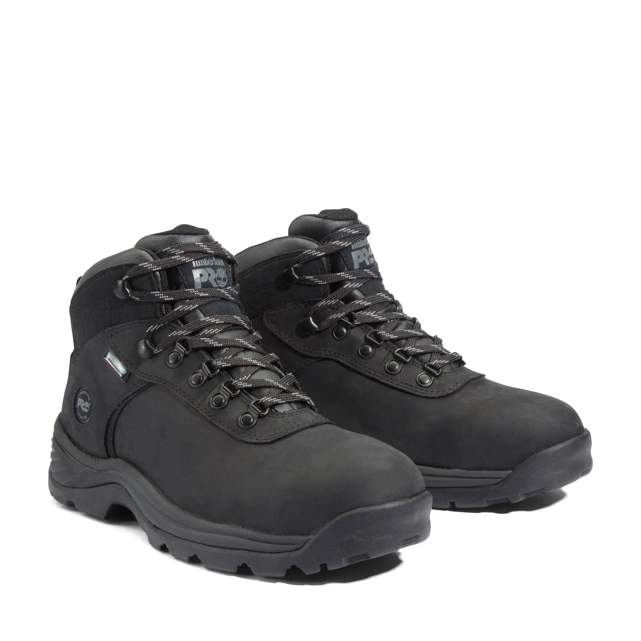 Men's Flume Work Waterproof Steel-Toe Work Boots