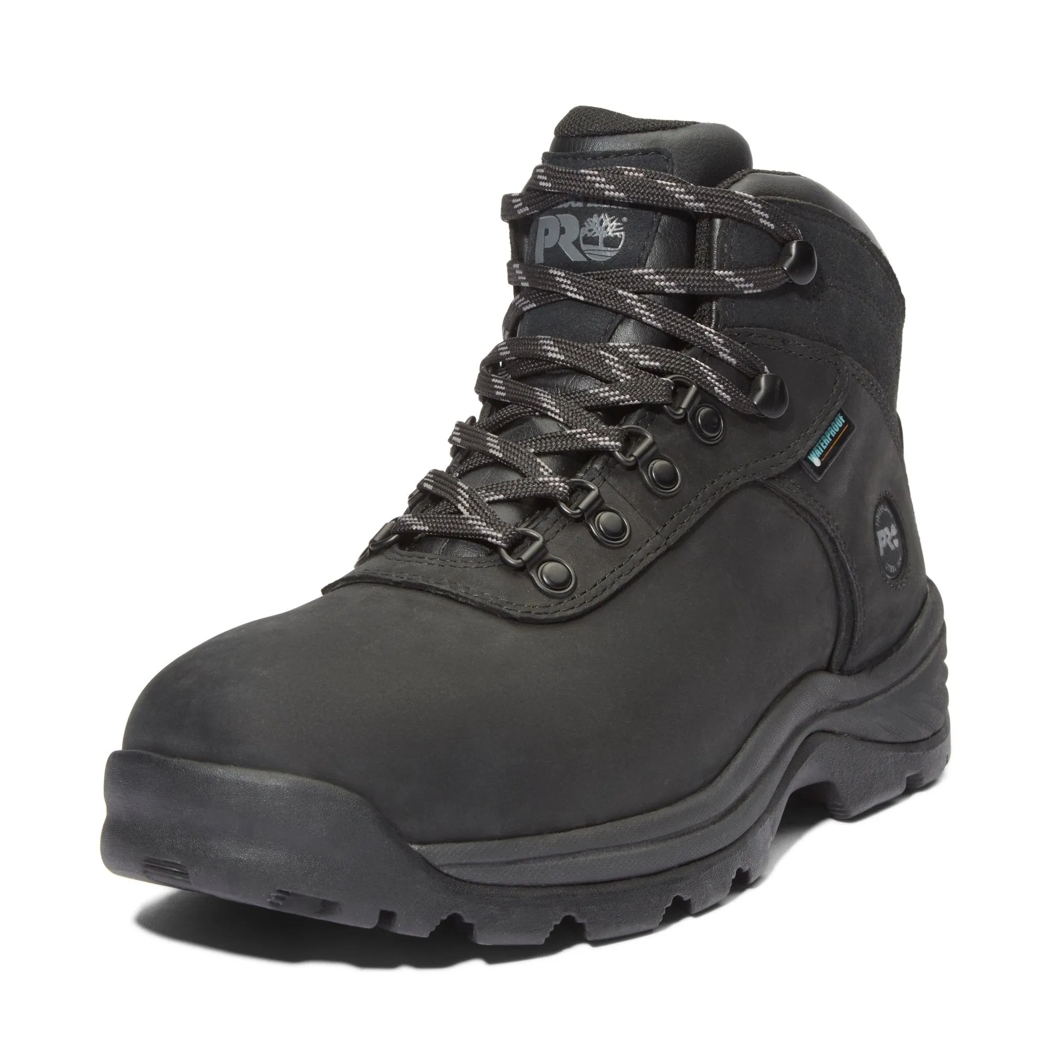 Men's Flume Work Waterproof Steel-Toe Work Boots