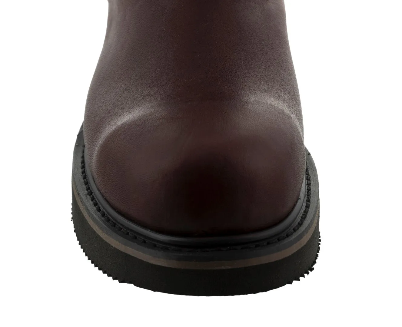 Mens S700RA Burgundy Durable Leather Construction Work Boots