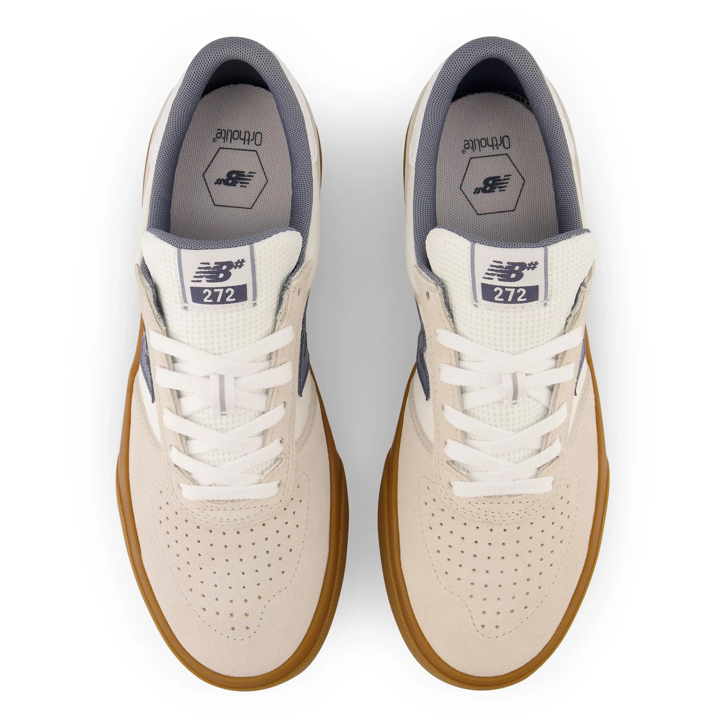 New Balance Numeric 272 Skateboard Shoe - Sea Salt/Navy