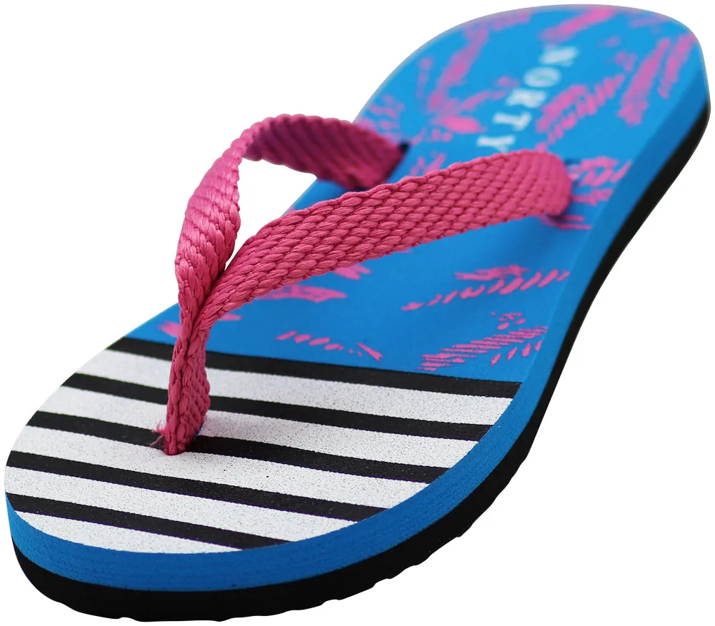 NORTY Girl's Flip Flops Sandals For Beach Pool or Everyday