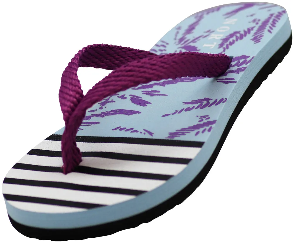 NORTY Girl's Flip Flops Sandals For Beach Pool or Everyday