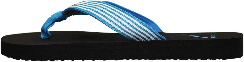 Norty WOMENS 5-10 SANDAL BLACK BLUE   12095