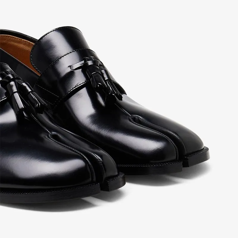 Patent Calfskin Black Loafers Unisex