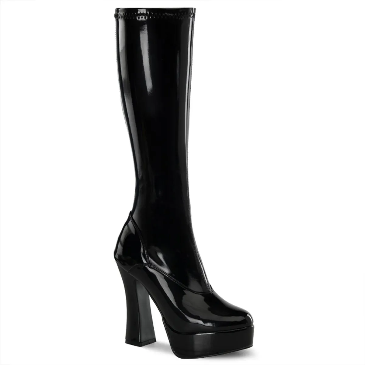 Pleaser Electra-2000Z-Black-Size 11-Clearance