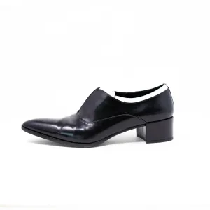 Prada Black Oxford Loafers 38.5