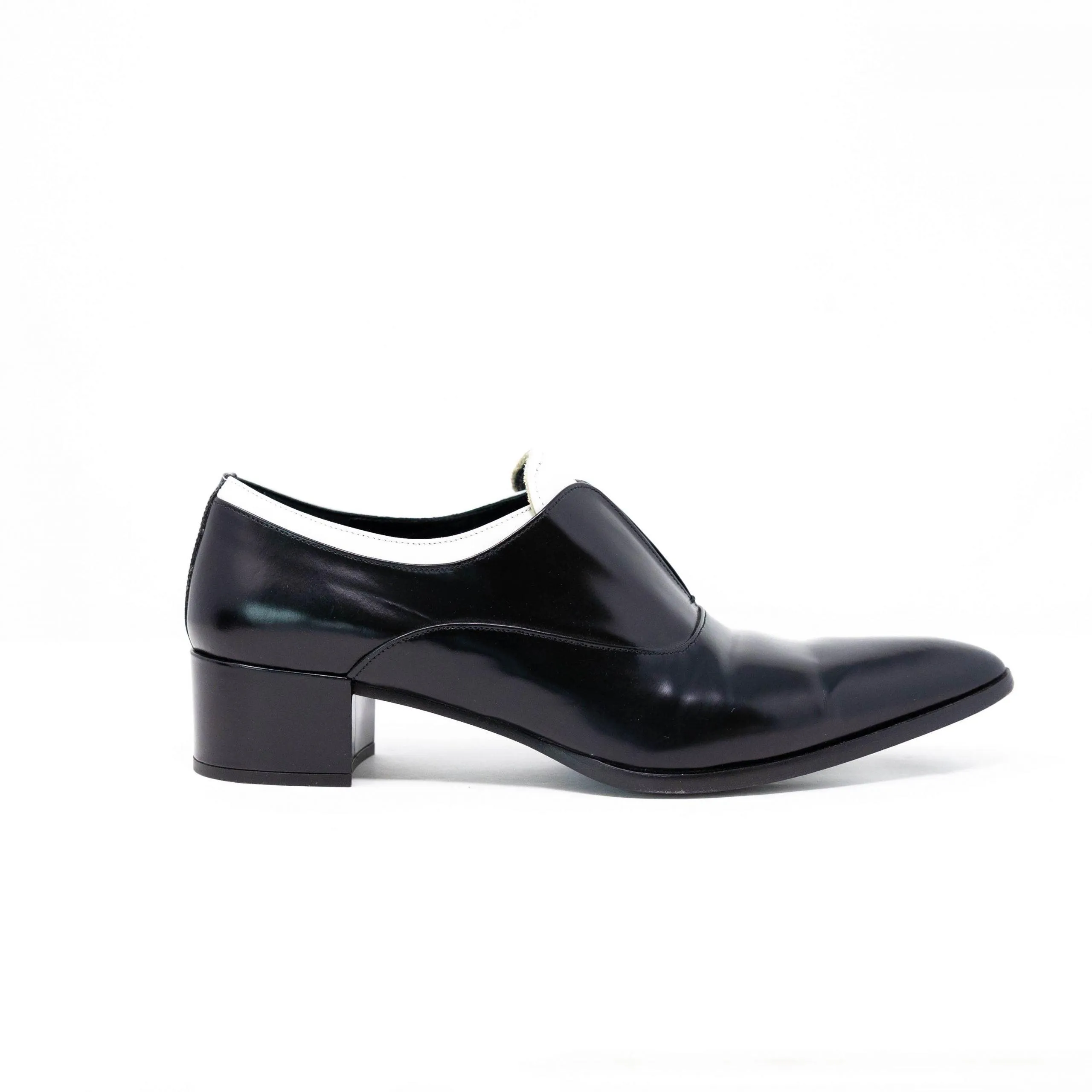 Prada Black Oxford Loafers 38.5
