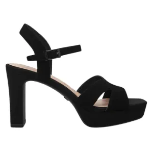Tamaris Ladies Platform Sandals - 28309-20 - Black