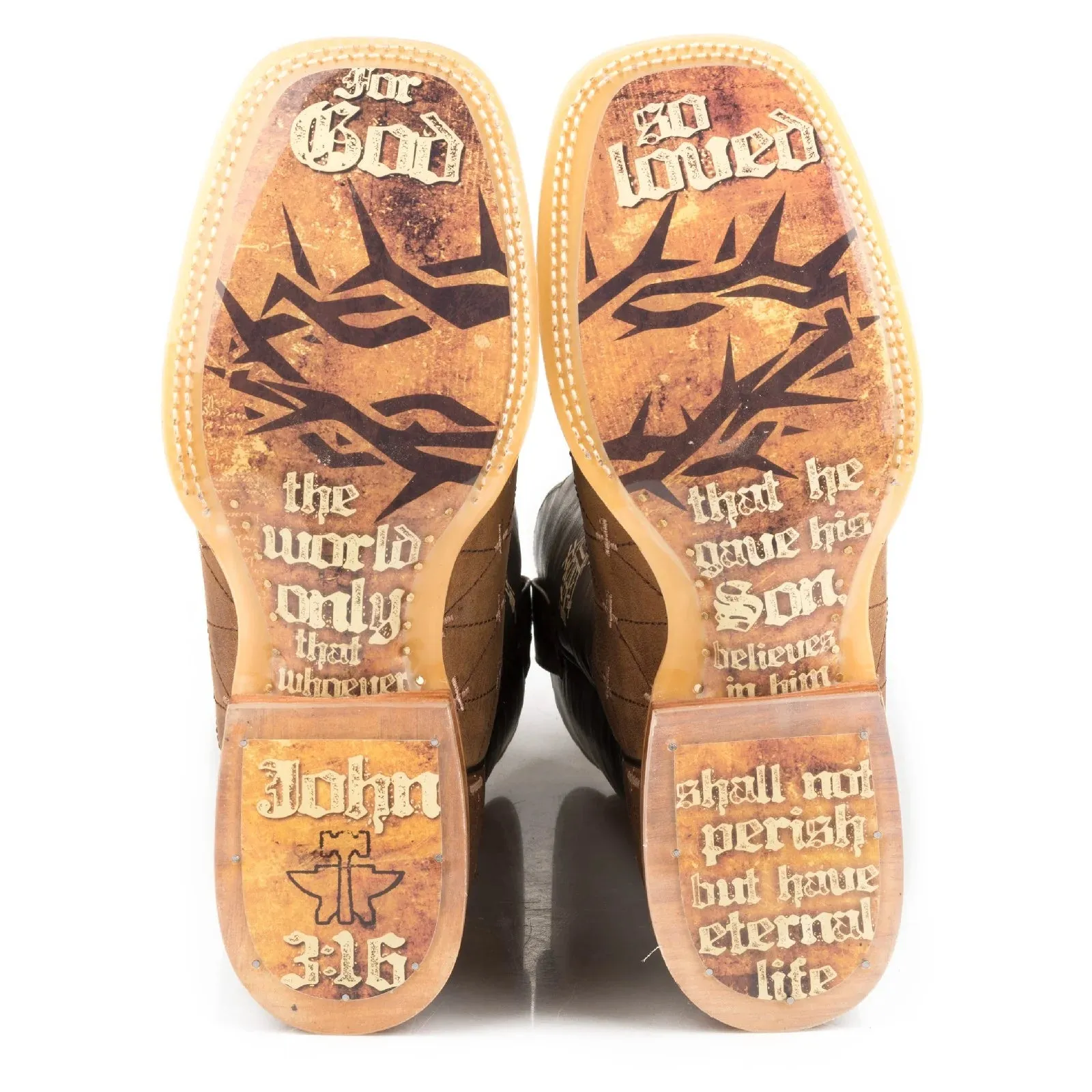 Tin Haul The Gospel / John 3:16 Boot