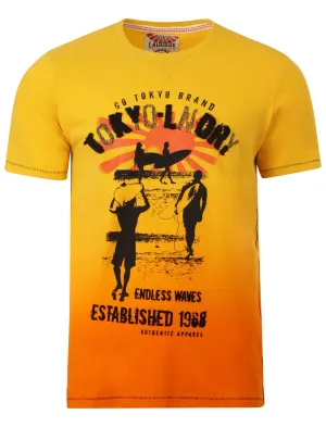 Tokyo Laundry Endless yellow t-shirt