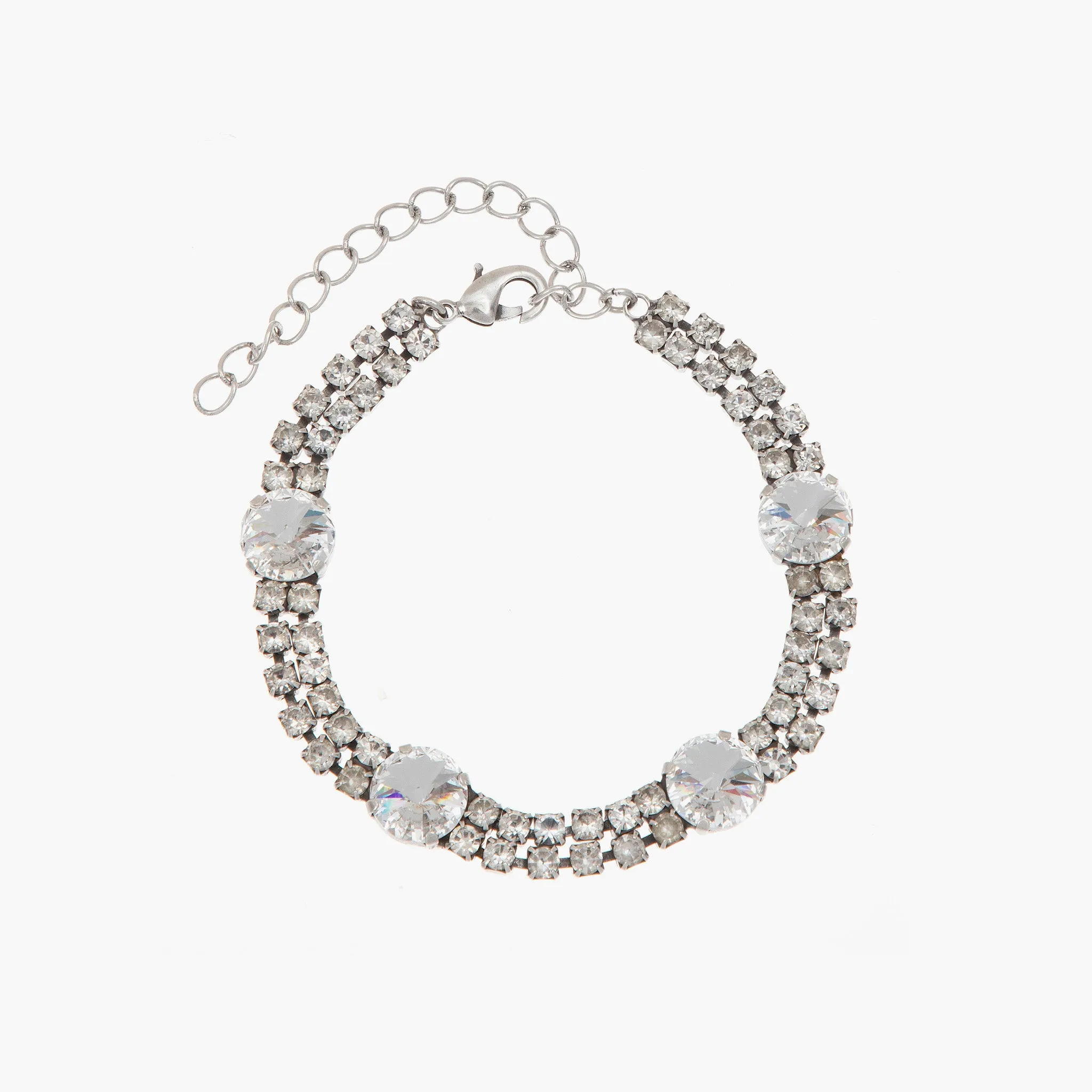 Triple Bling Anklet