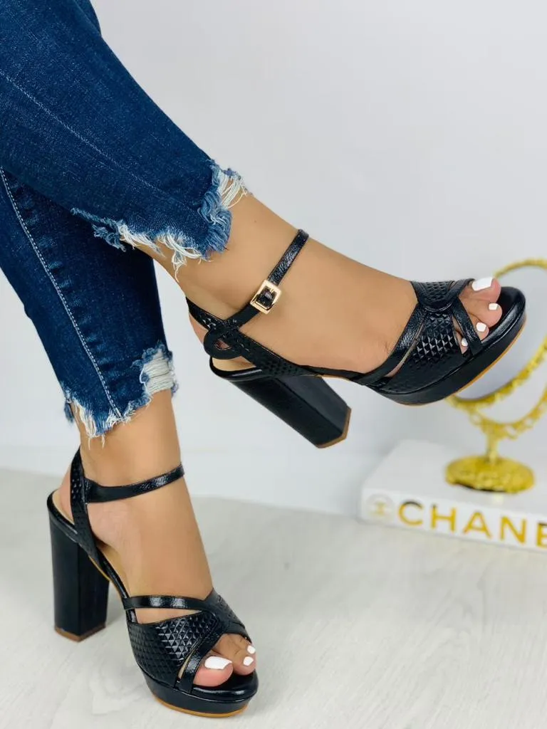Turn Heads in Chunky Heels