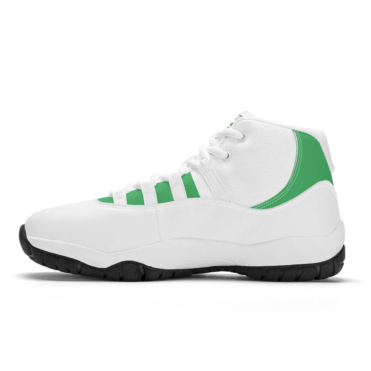 Turtle High Top Air Retro Sneakers - White