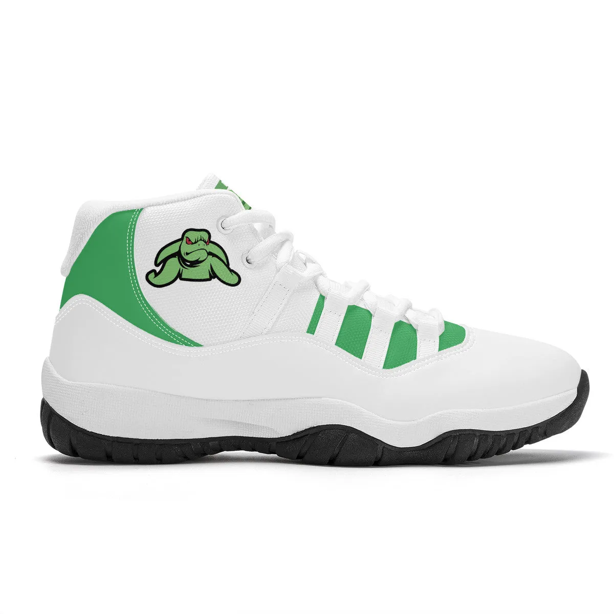Turtle High Top Air Retro Sneakers - White