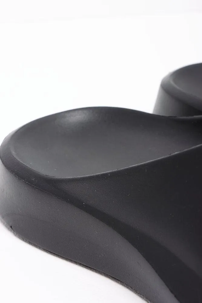 Wedge Slide Black
