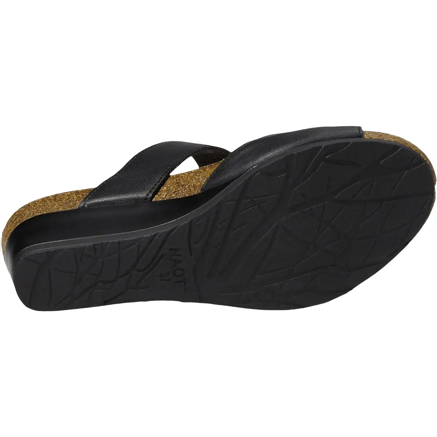 Women's Naot Kingdom Jet Black Leather
