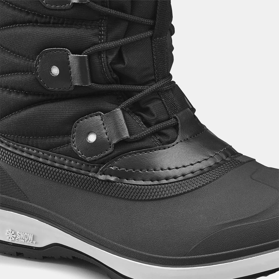 Women's waterproof warm snow boots - SH500 high boot