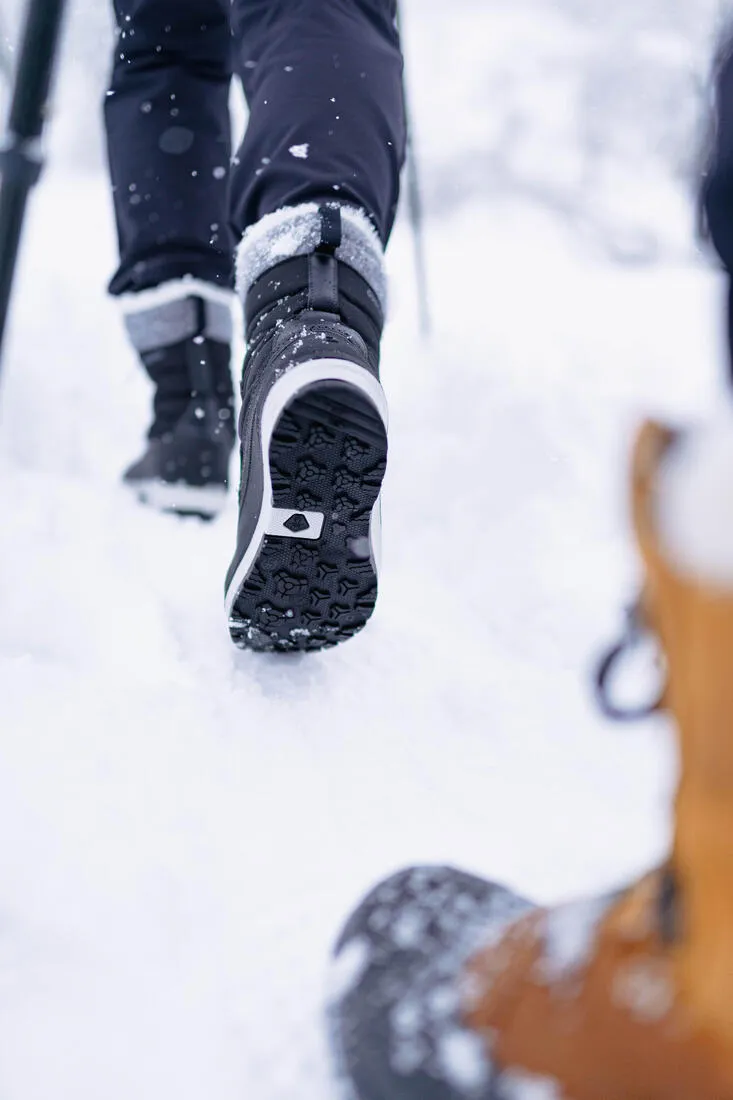 Women's waterproof warm snow boots - SH500 high boot