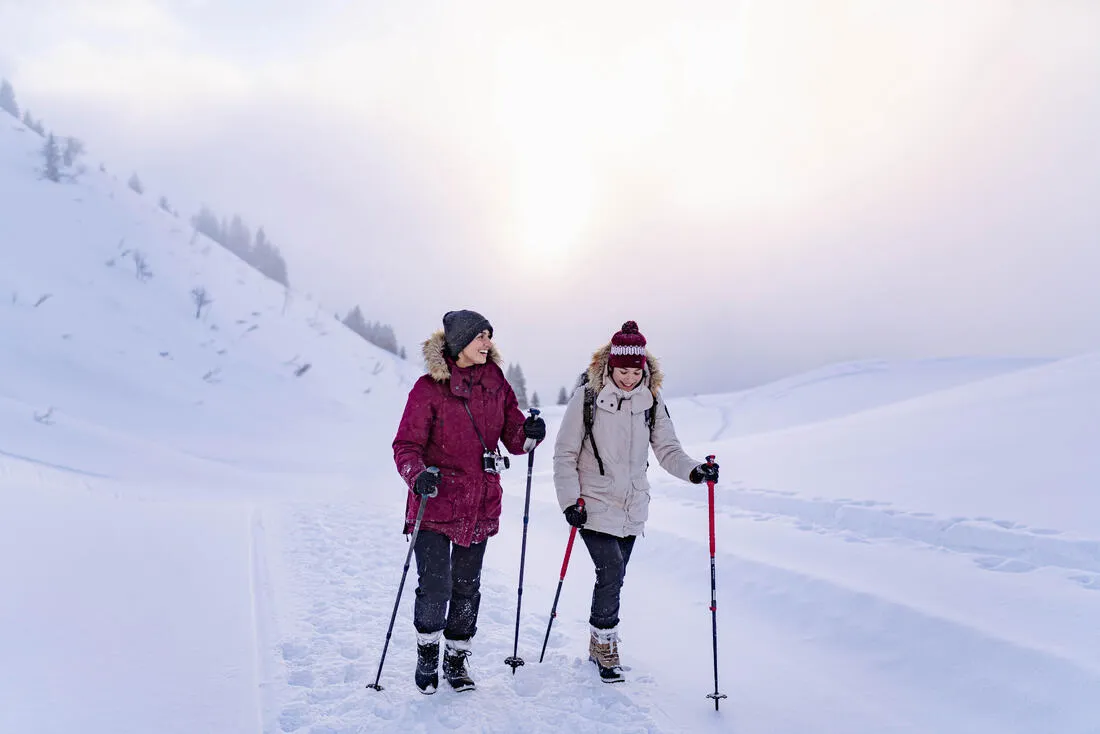 Women's waterproof warm snow boots - SH500 high boot
